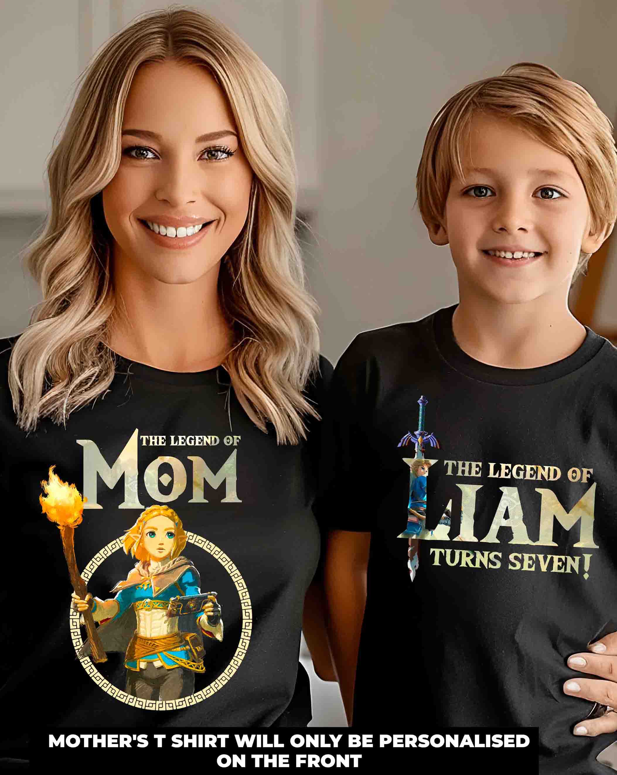 Zelda Birthday T-Shirt Custom Name