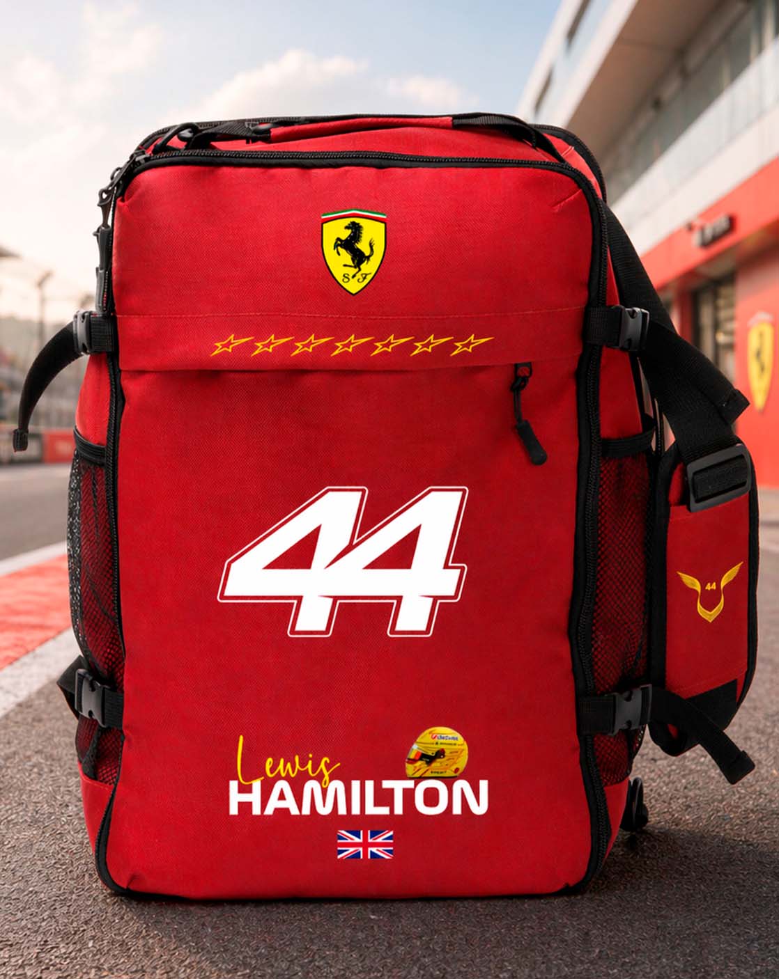 Lewis Hamilton Backpack Special Design Ferrari 2026 