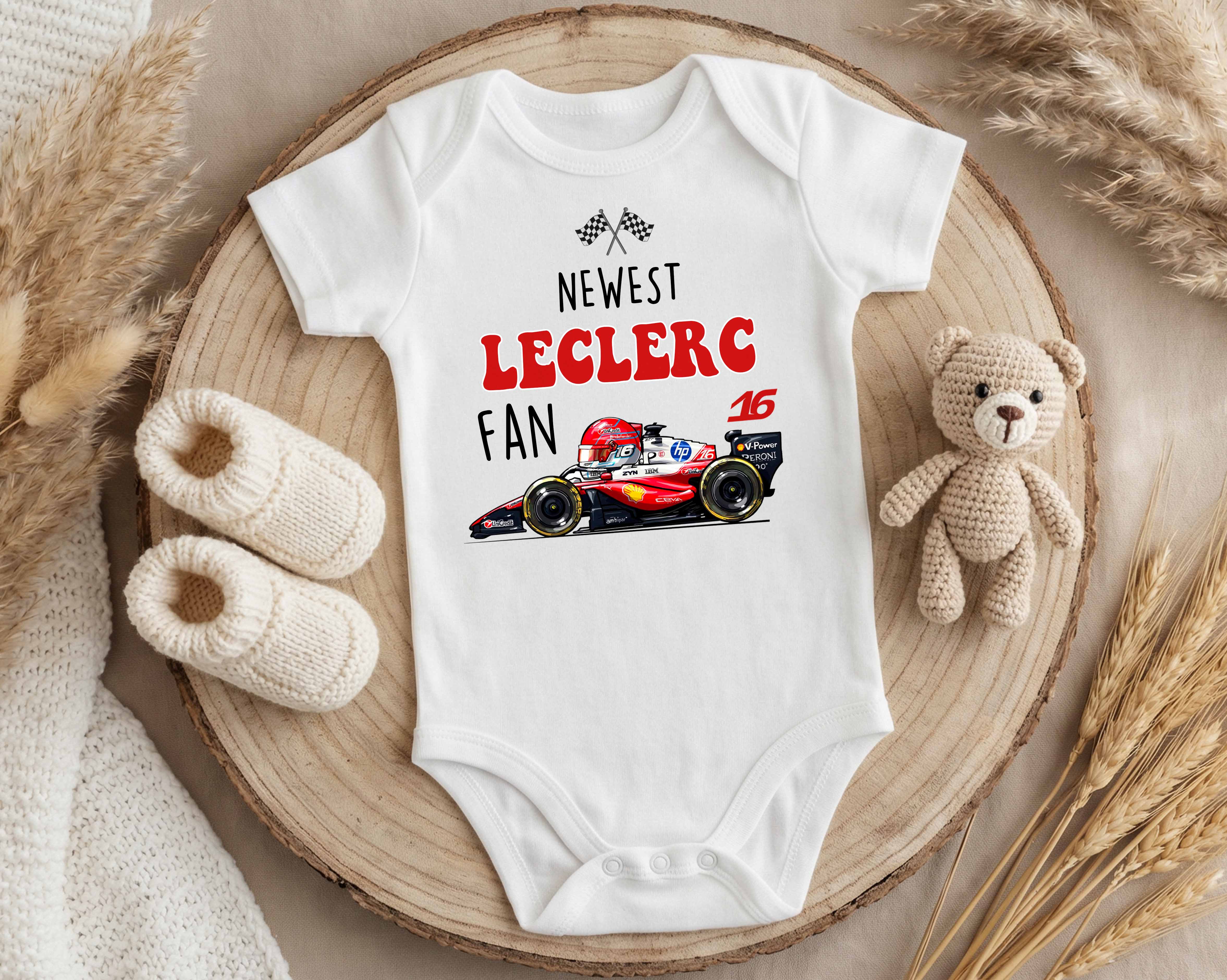 Newest Leclerc Fan 2026 Bodysuit
