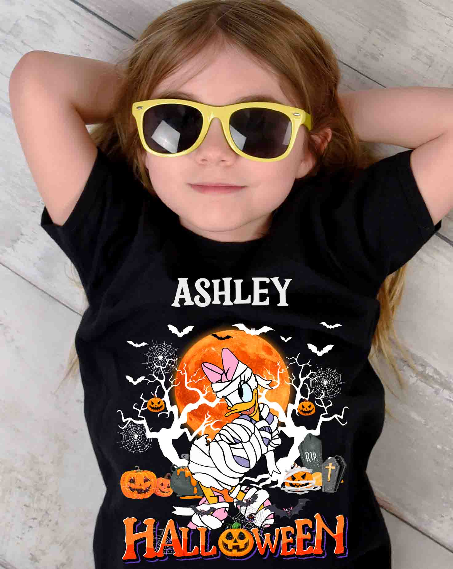 Halloween Disney T-Shirt with Custom Name