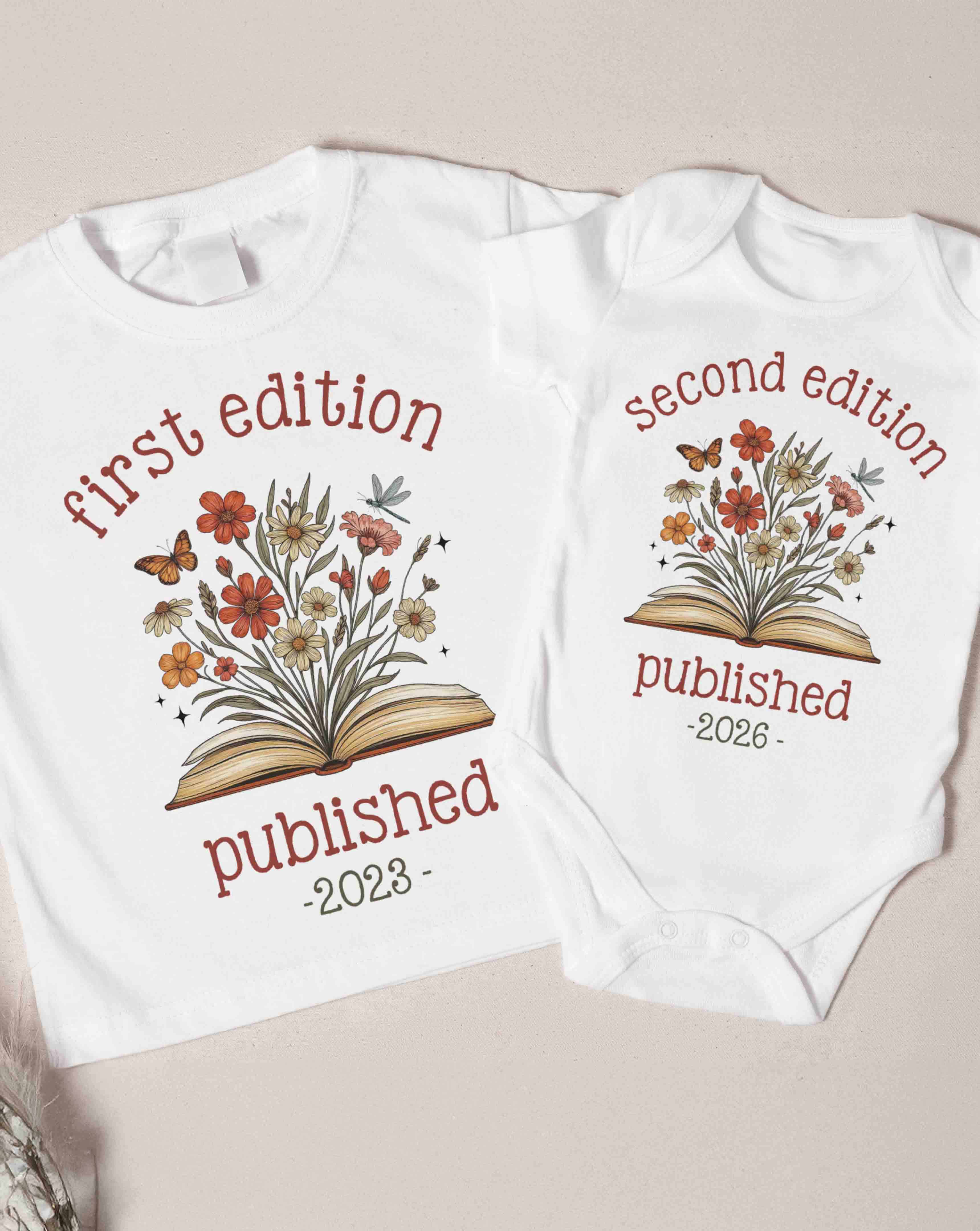 First Edition Publised Custom Year Matching Outfit