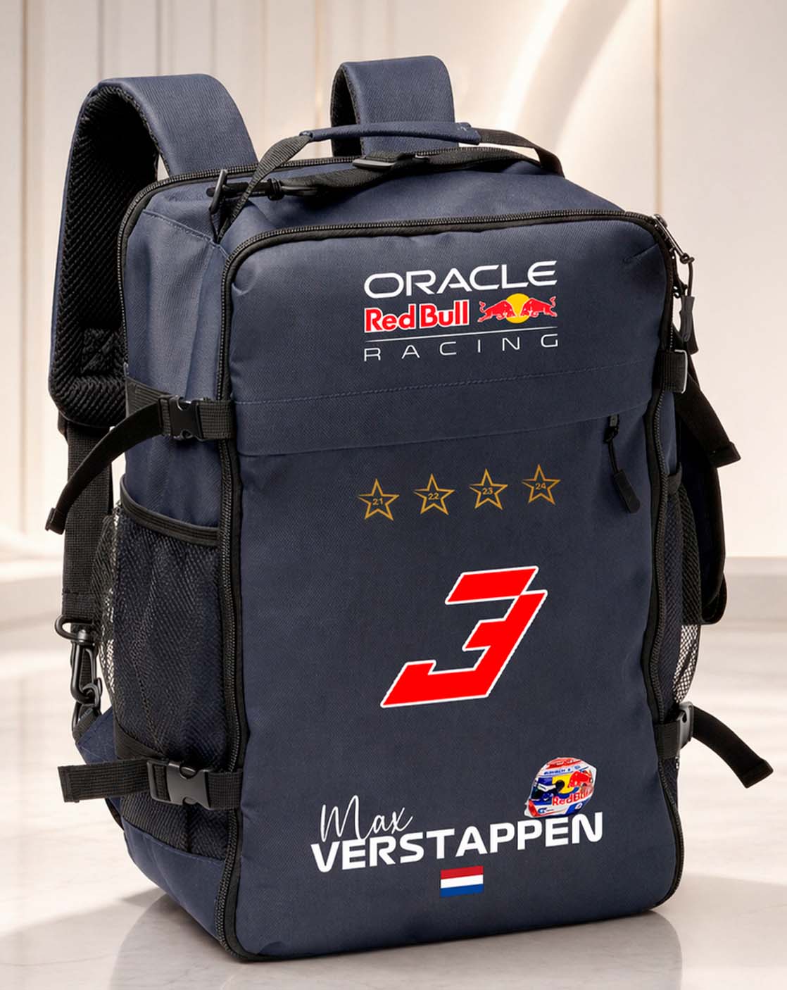 Max Verstappen 3 Backpack Special Design Red Bull 2026