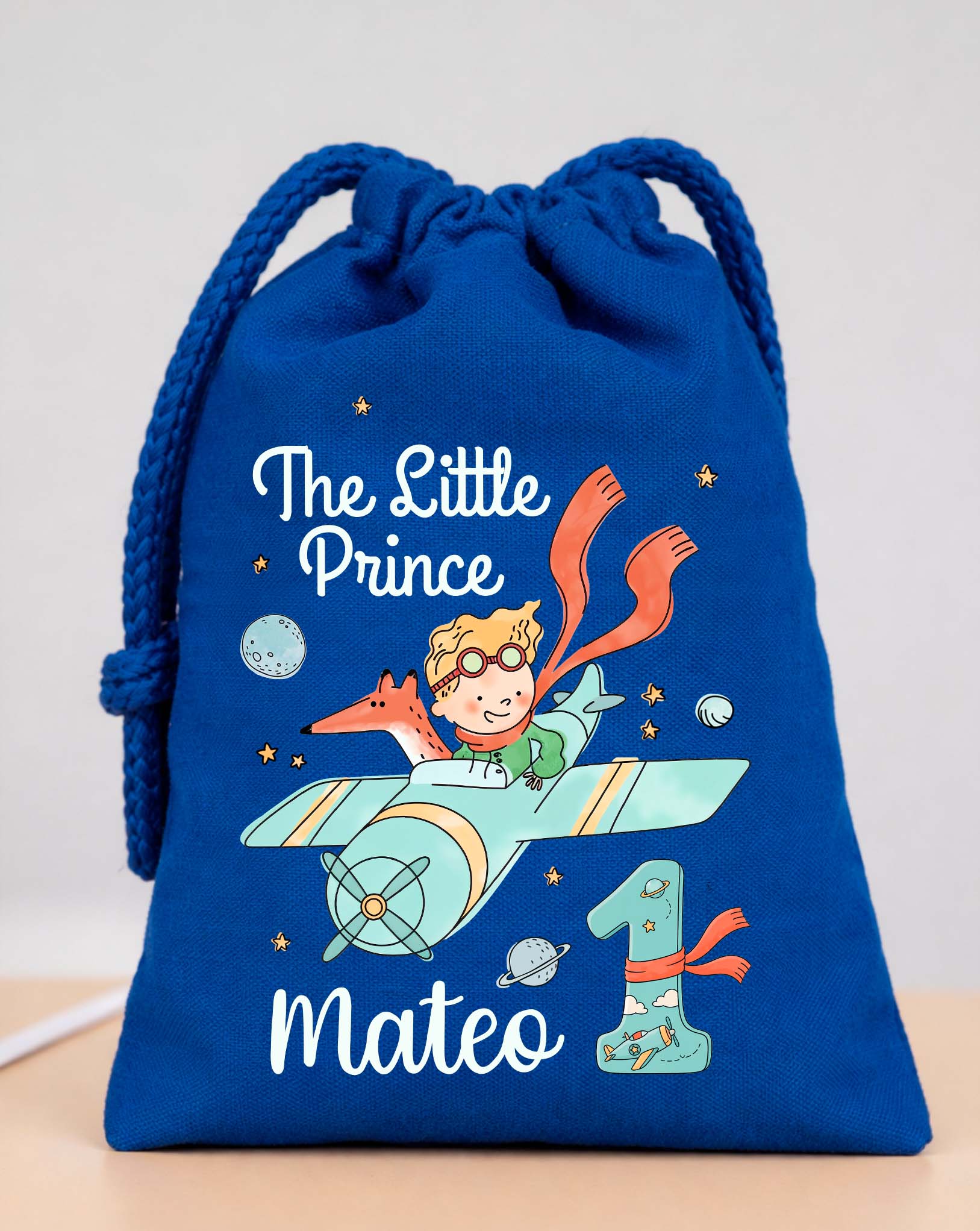 The Little Prince Birthday Party Bags Custom Name