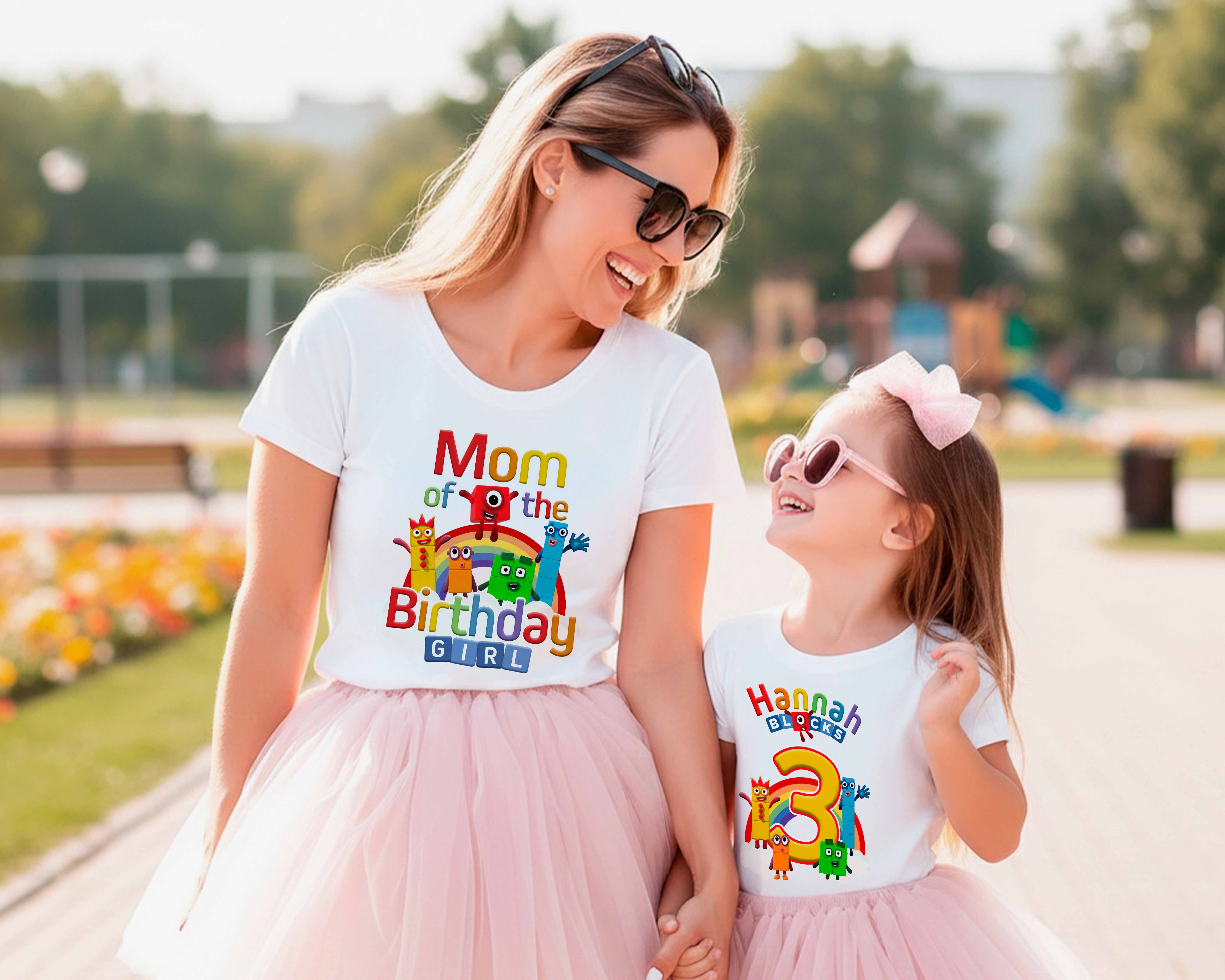 Numberblocks Birthday Shirt