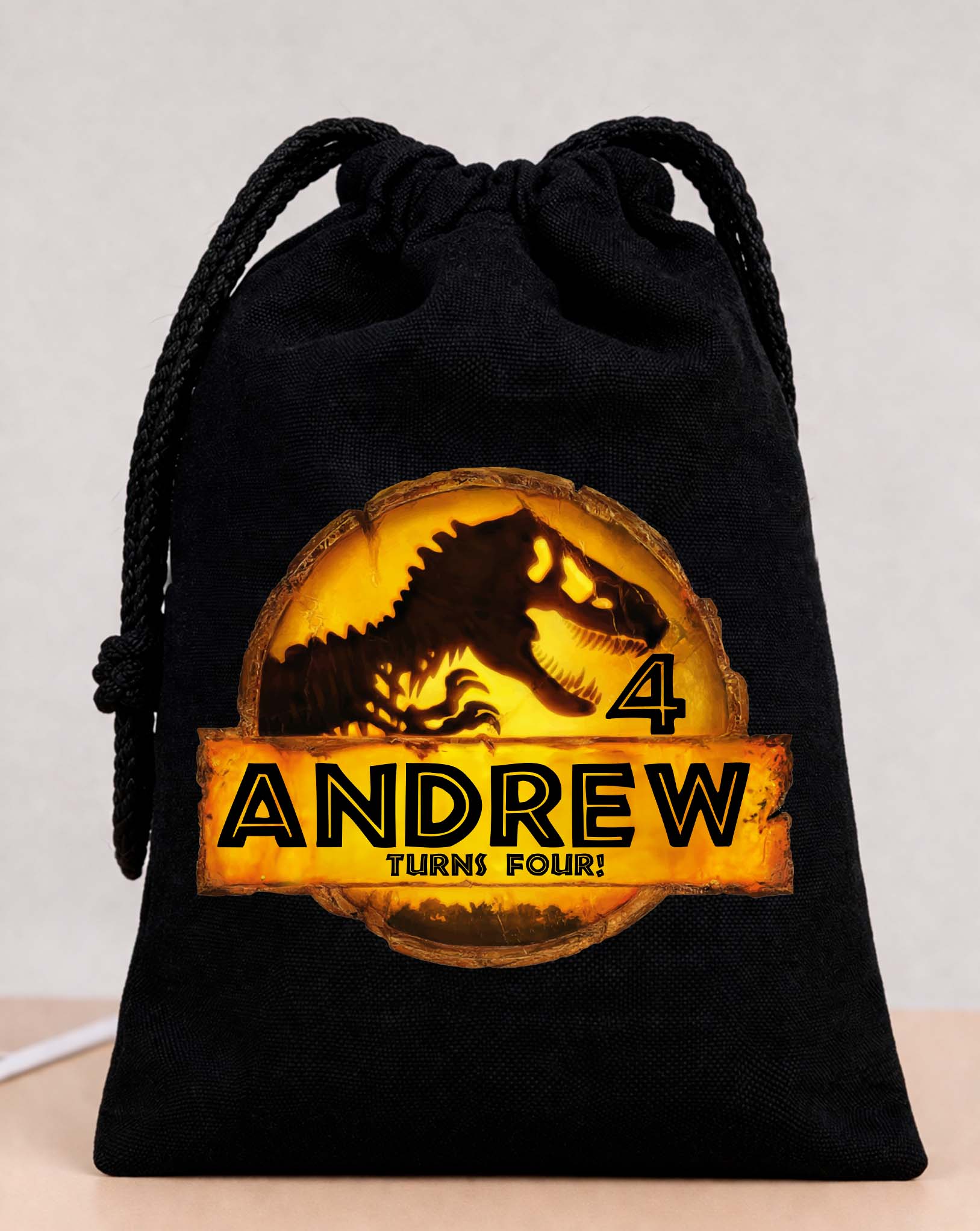 Jurassic Park Movie Bags Custom Name
