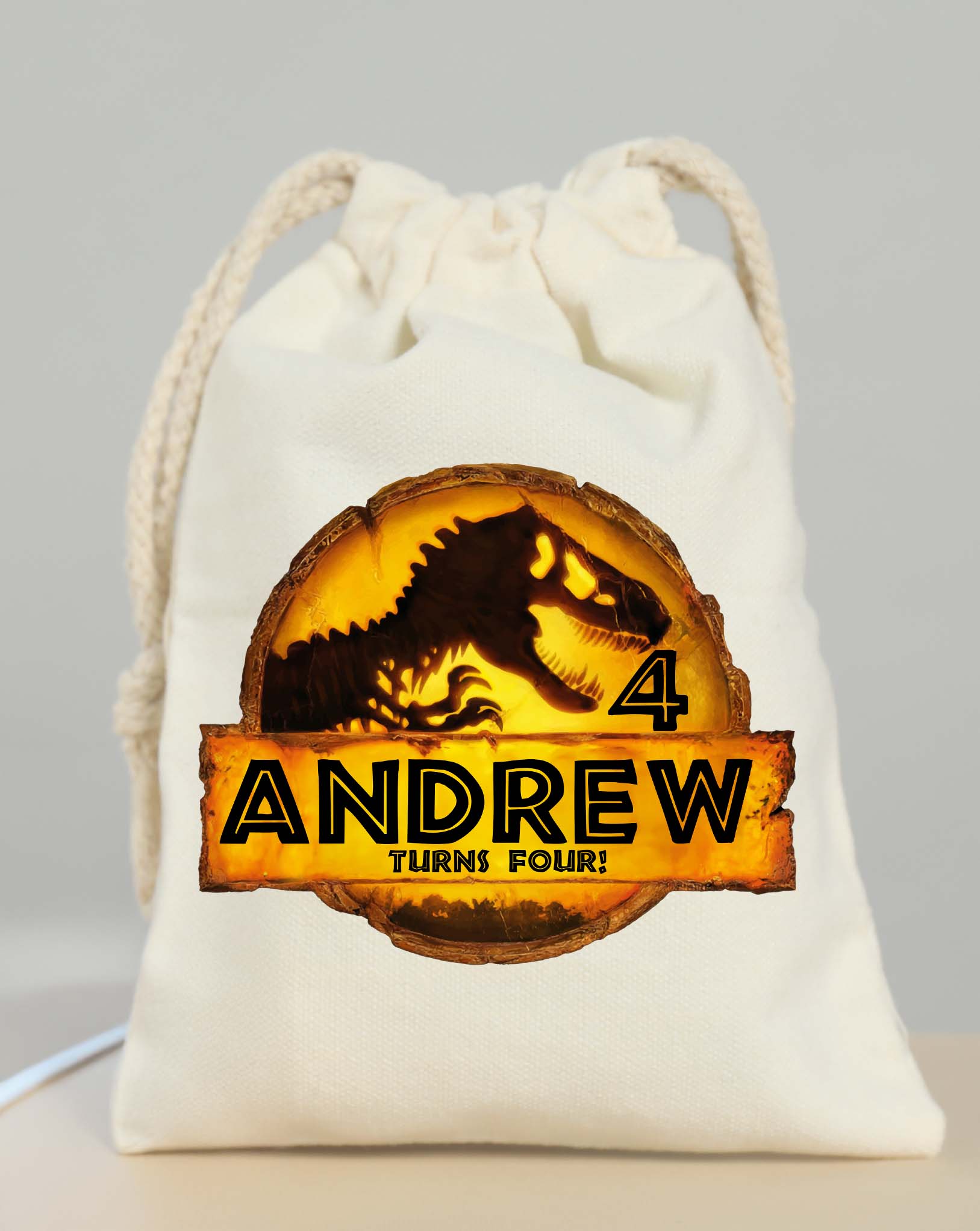 Jurassic Park Movie Bags Custom Name