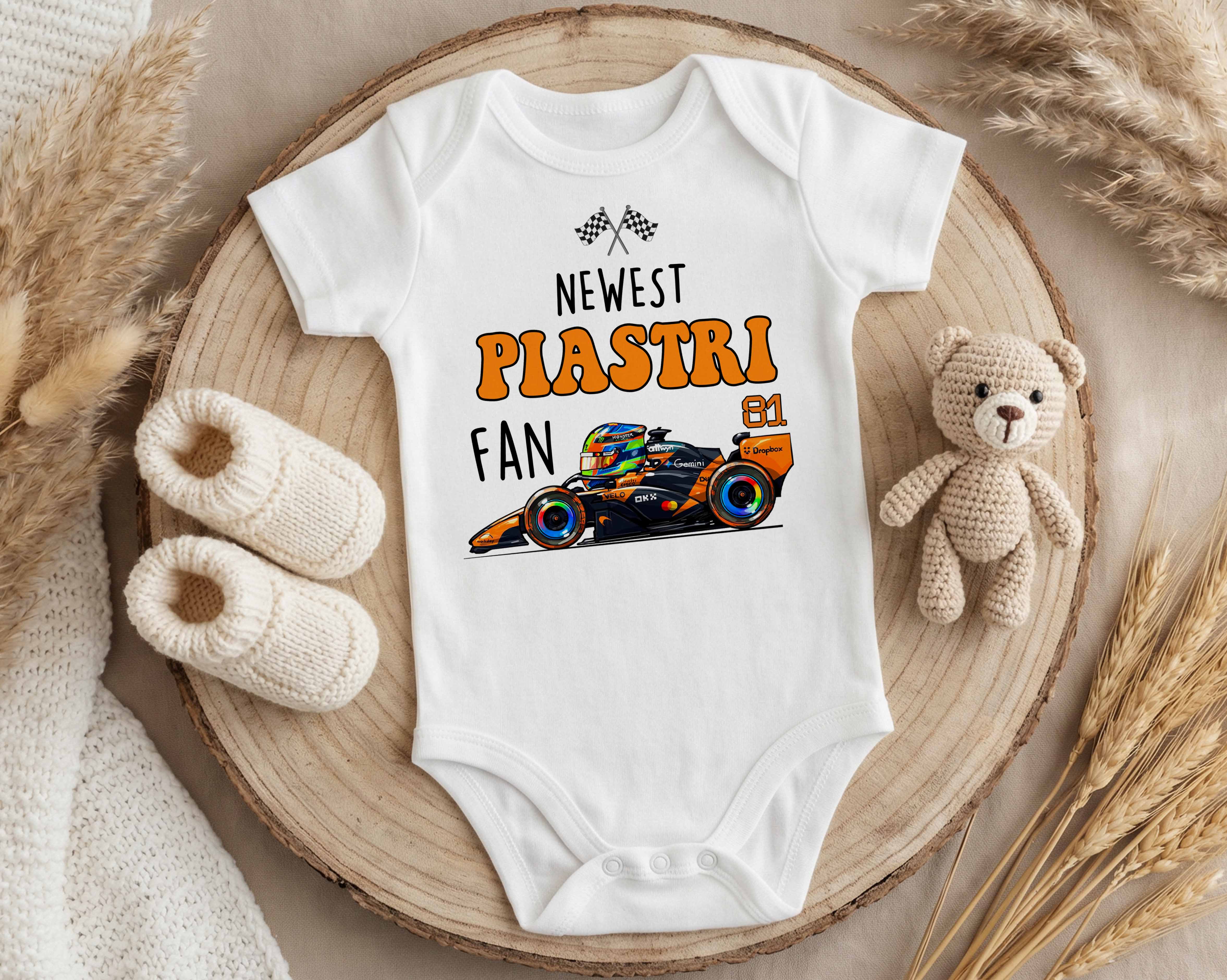 Newest Piastri Fan 2026 Bodysuit