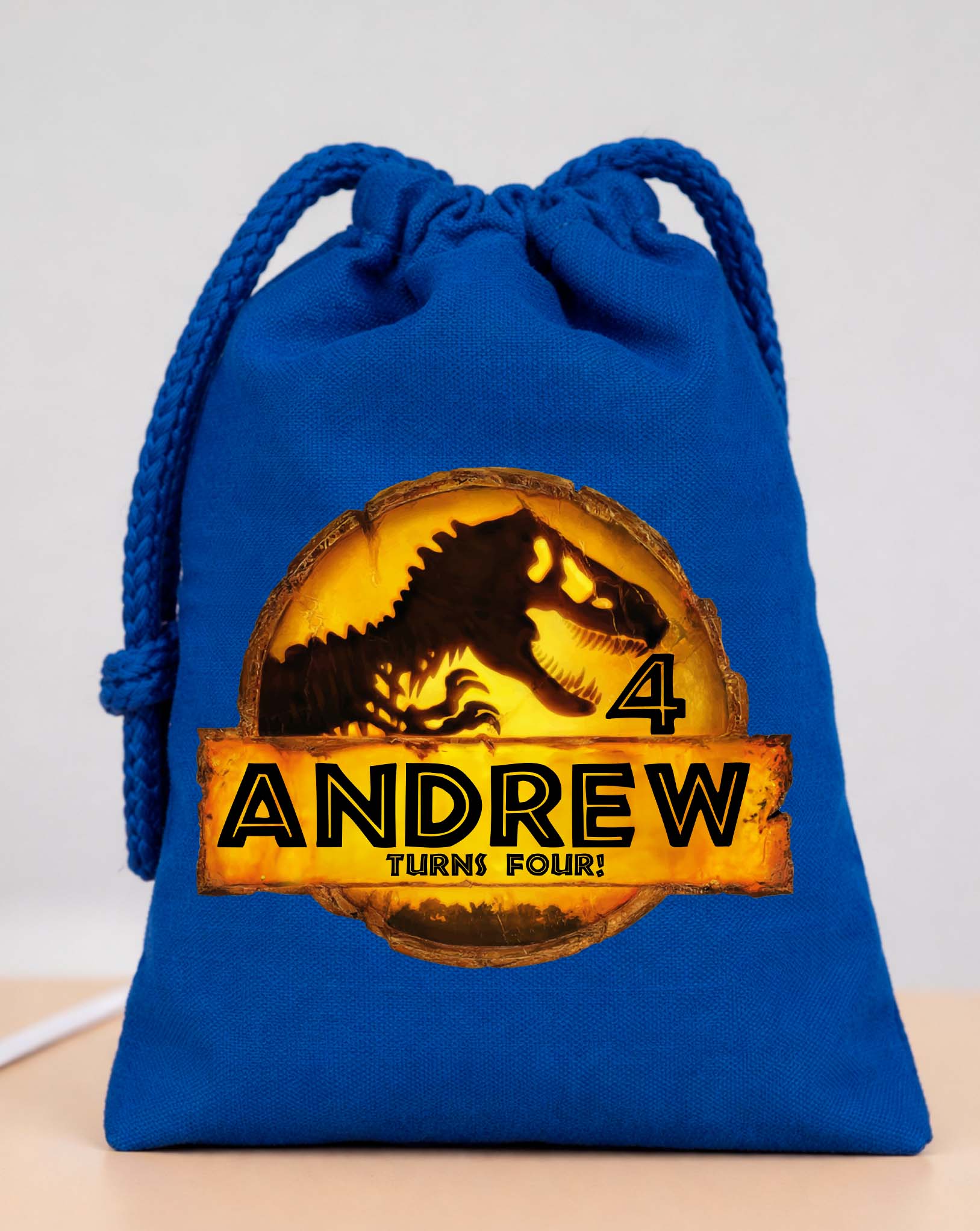 Jurassic Park Movie Bags Custom Name