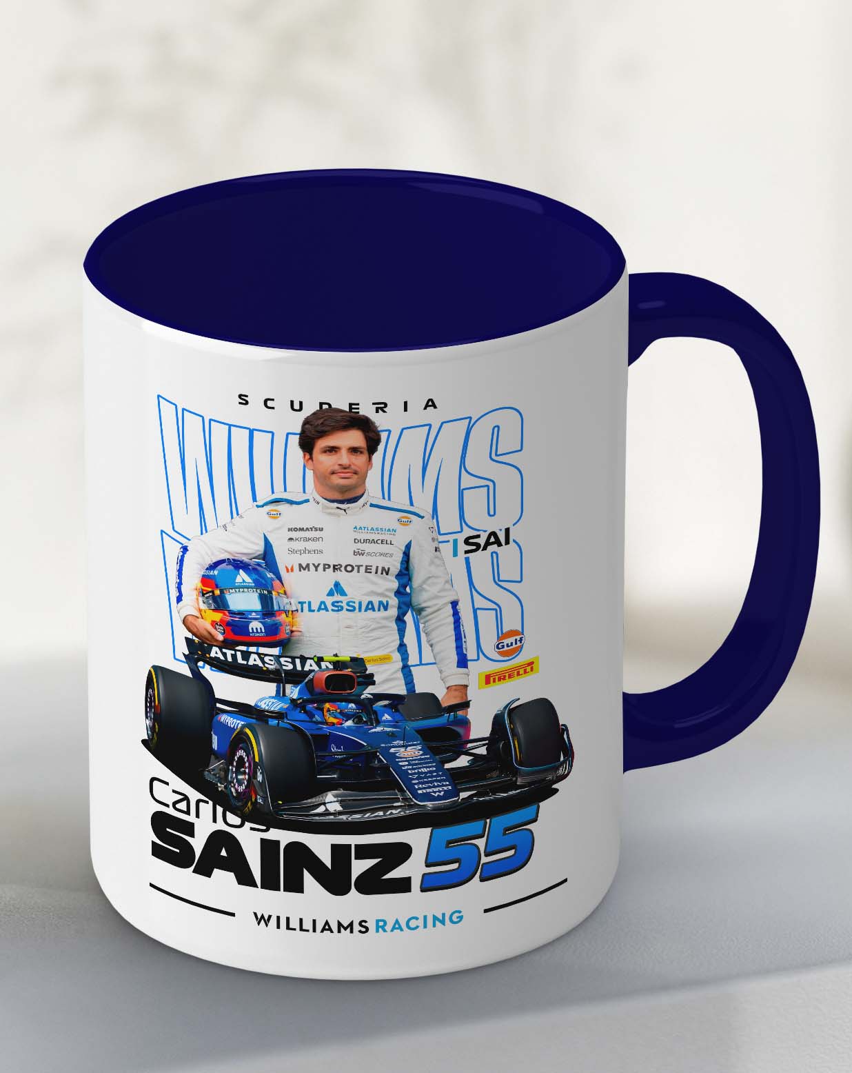 Mug Carlos Sainz 2026 Season F1 Williams Racing