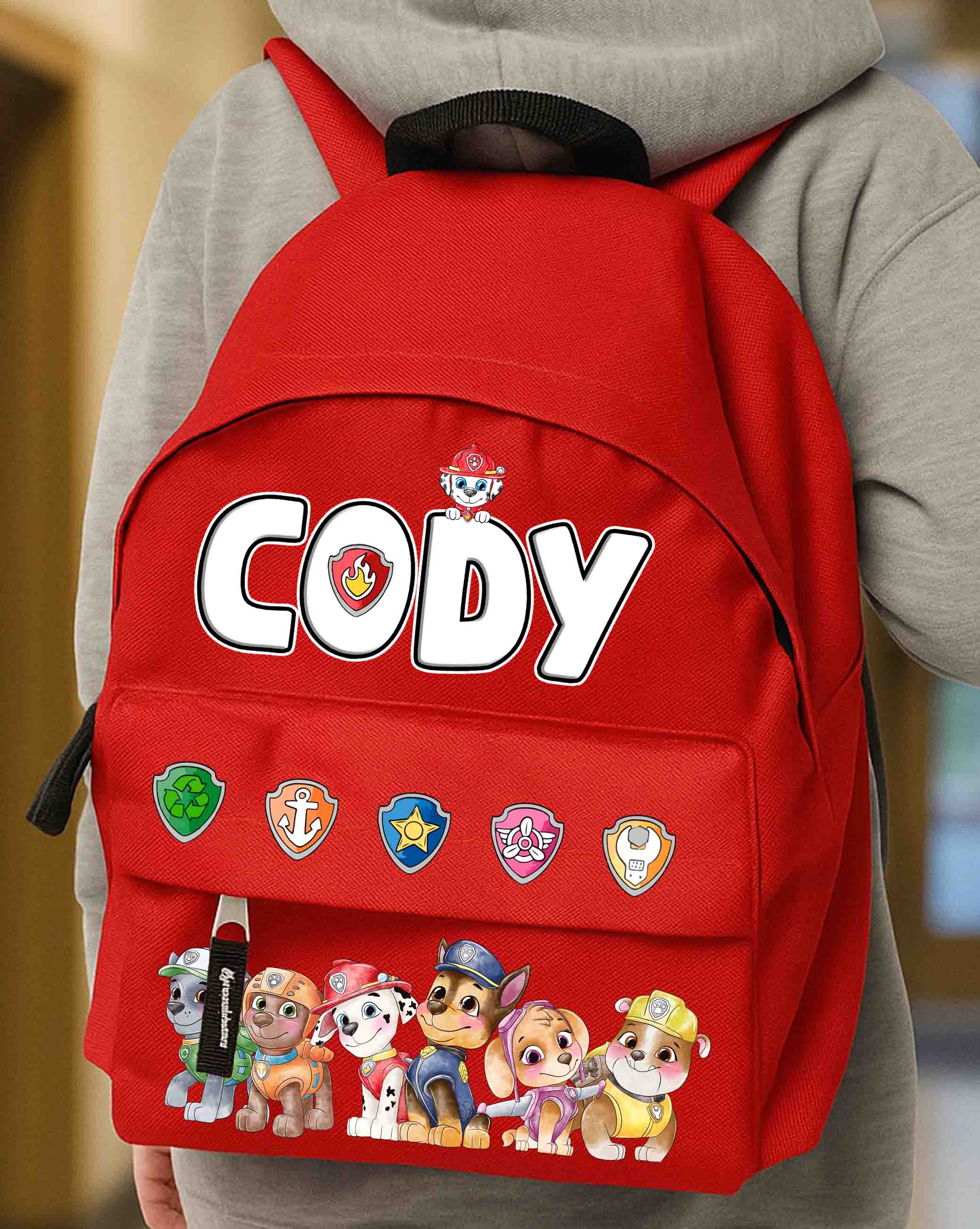 Marshall Paw Patrol Kindergarten Backpack with Name