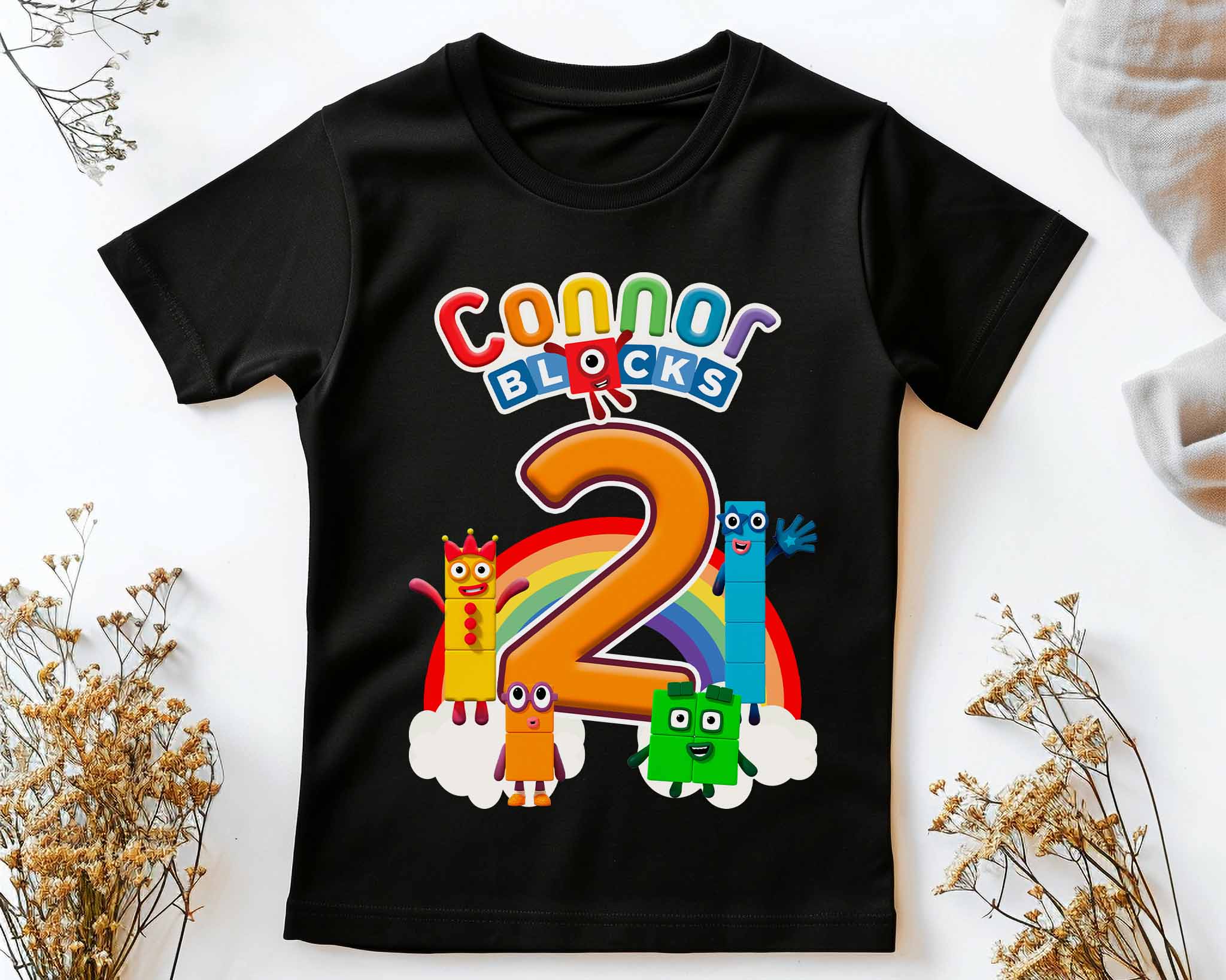 Numberblocks Birthday Shirt