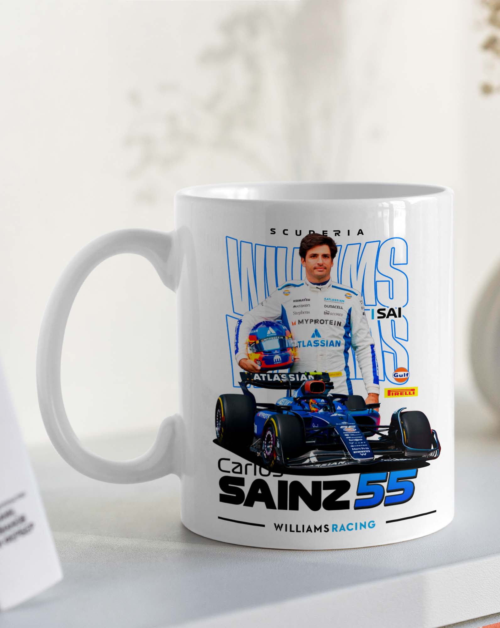 Mug Carlos Sainz 2026 Season F1 Williams Racing