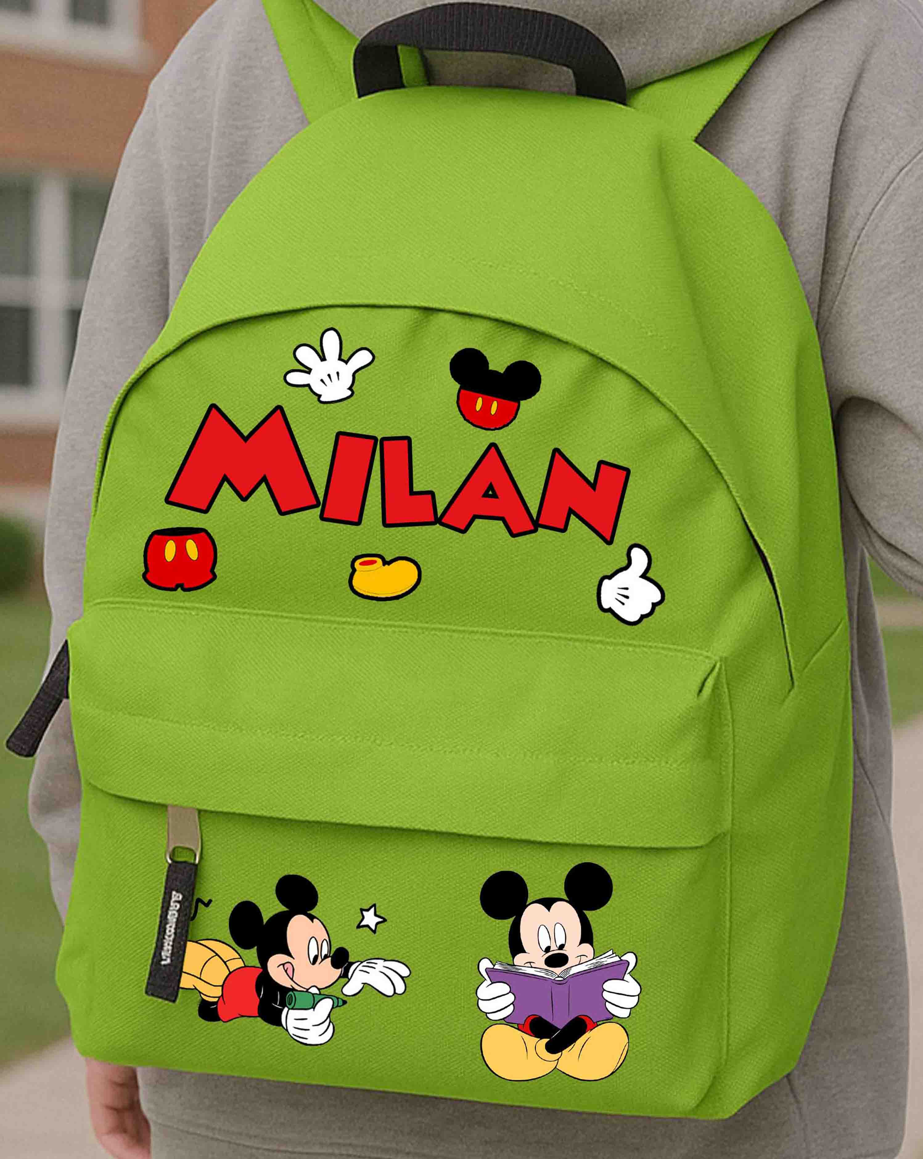 Mickey Kindergarten Backpack with Name  (copia)