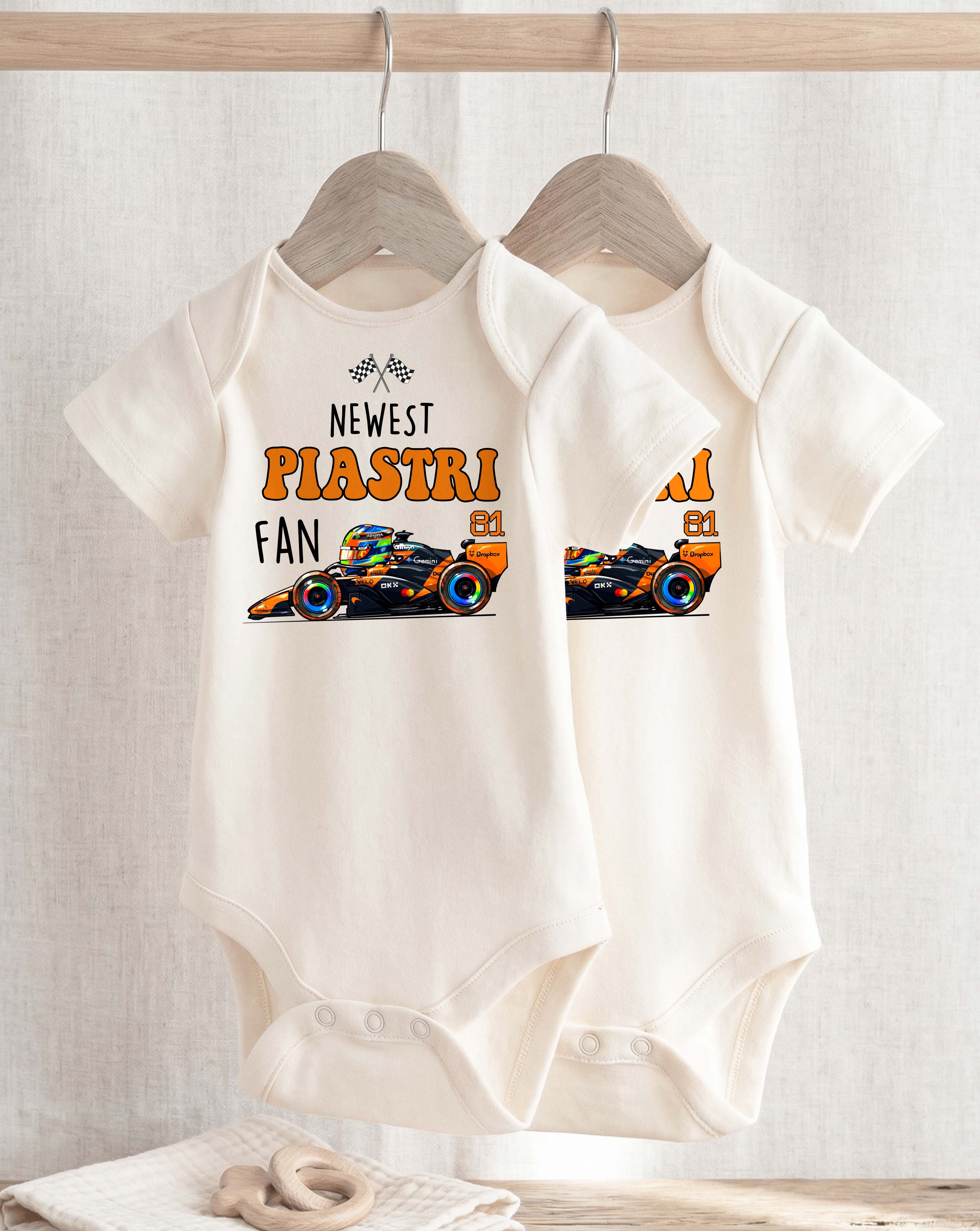 Newest Piastri Fan 2026 Bodysuit