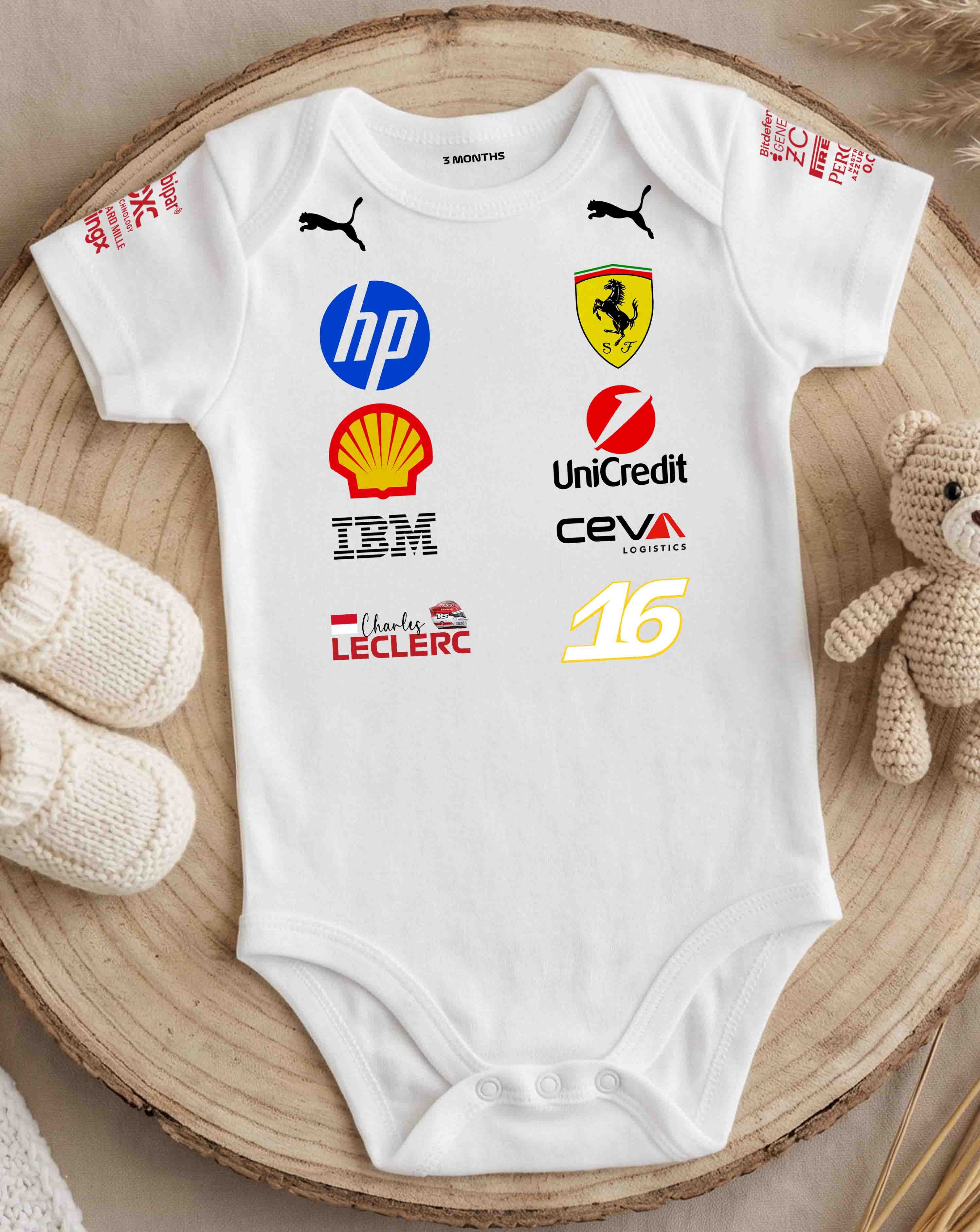 Charles Leclerc Ferrari 2026 Bodysuit  