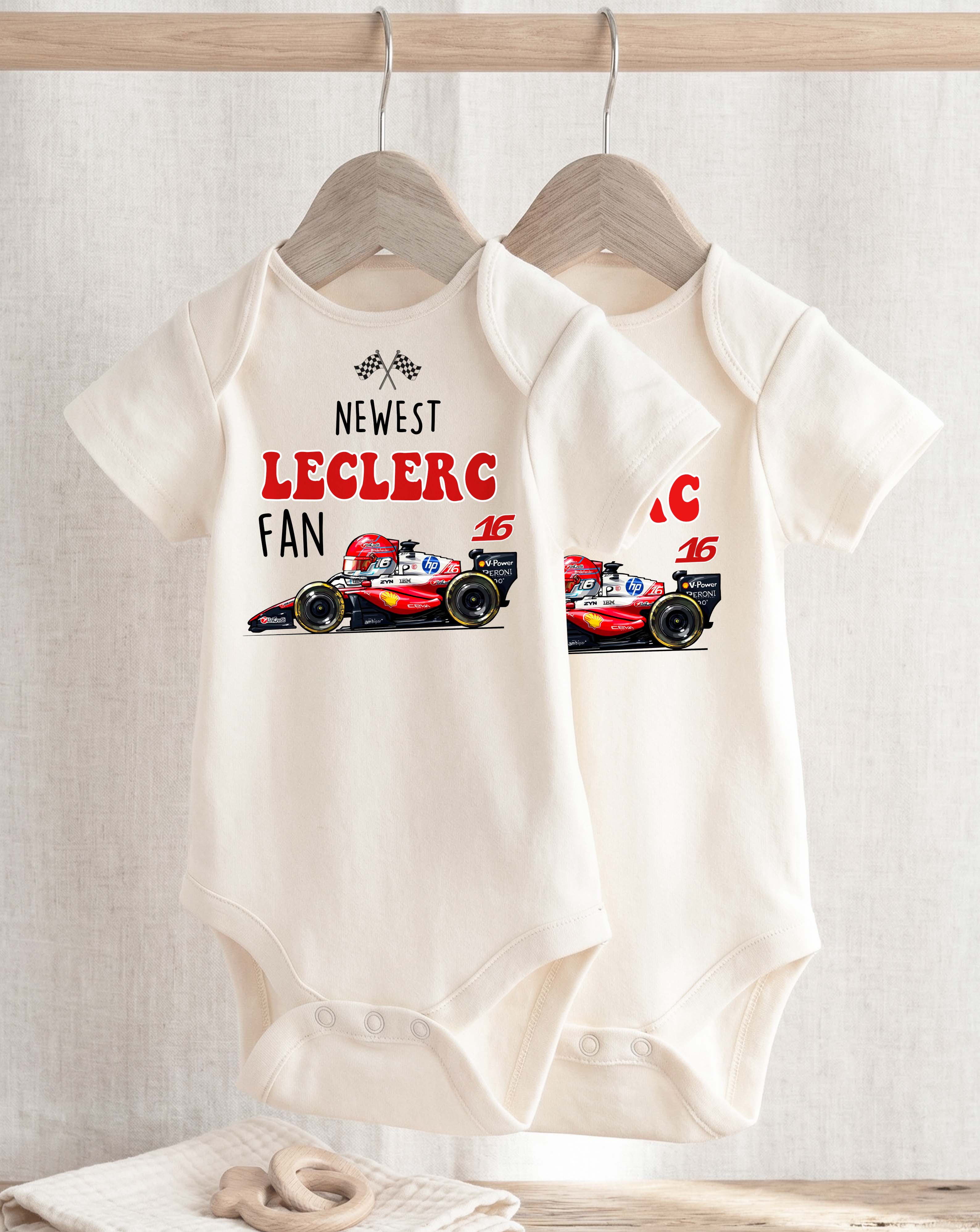 Newest Leclerc Fan 2026 Bodysuit