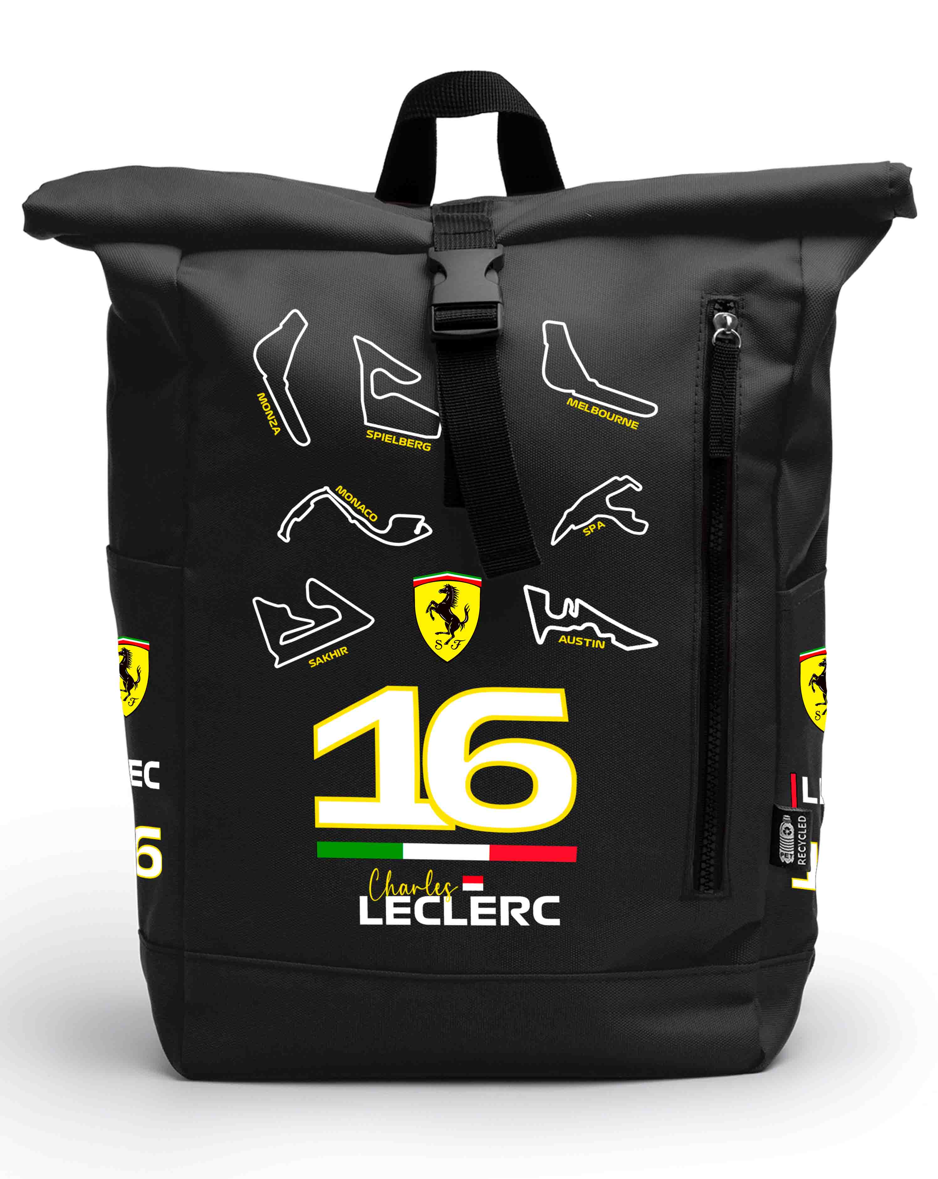 Charles Leclerc 16 Backpack Special Design Ferrari 2025