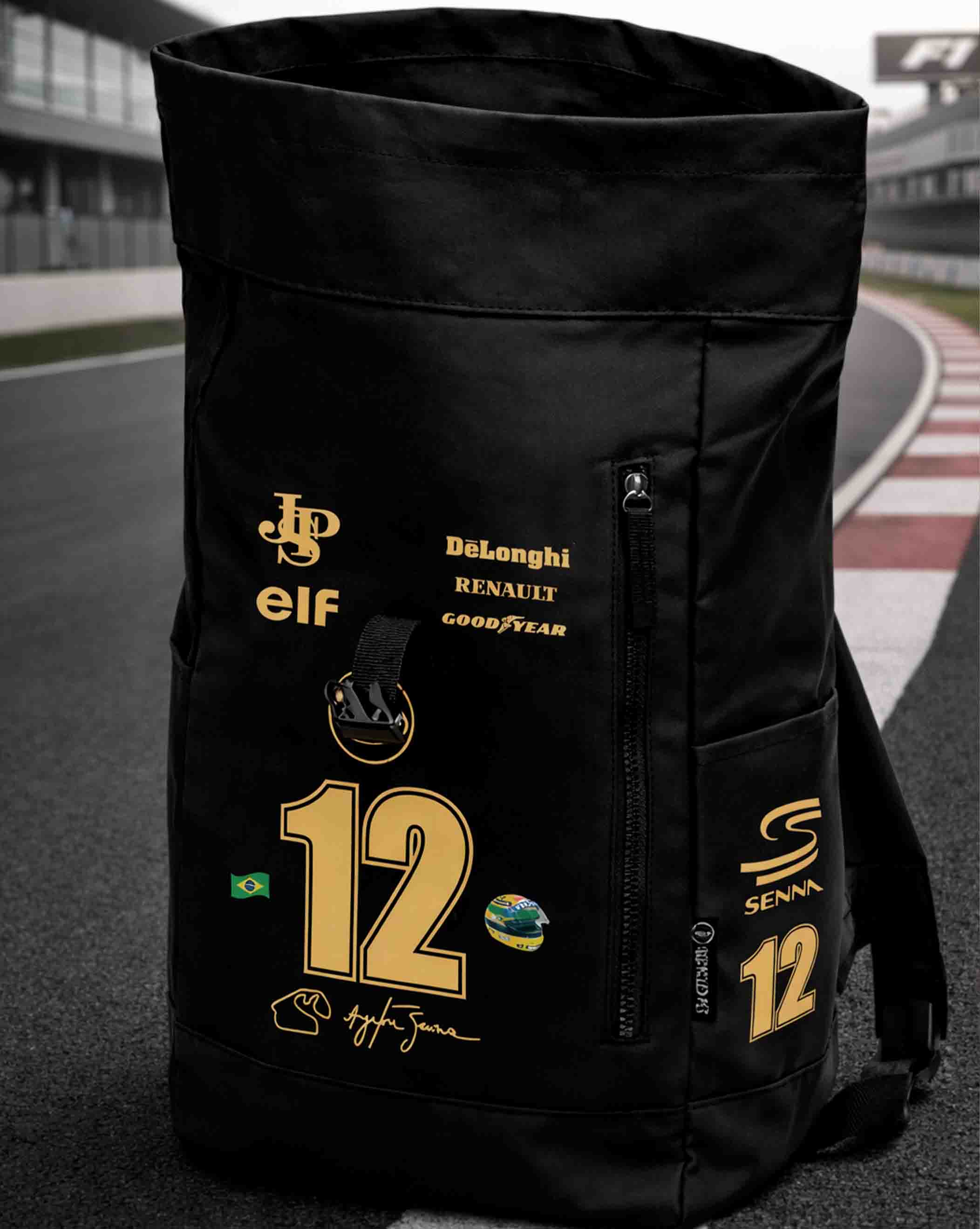 Ayrton Senna 12 Backpack Special Design
