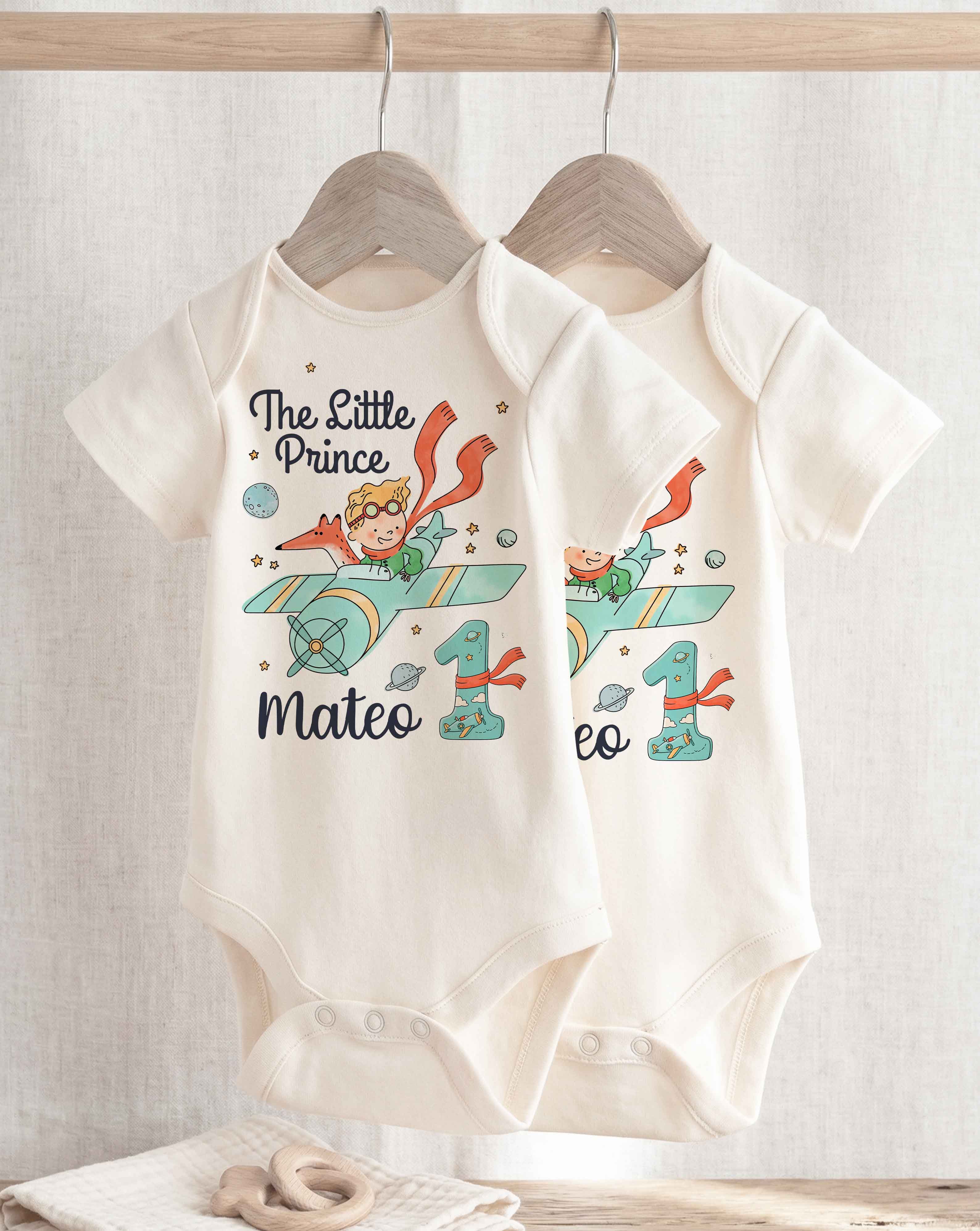 The Little Prince Birthday T-Shirt with Custom Name