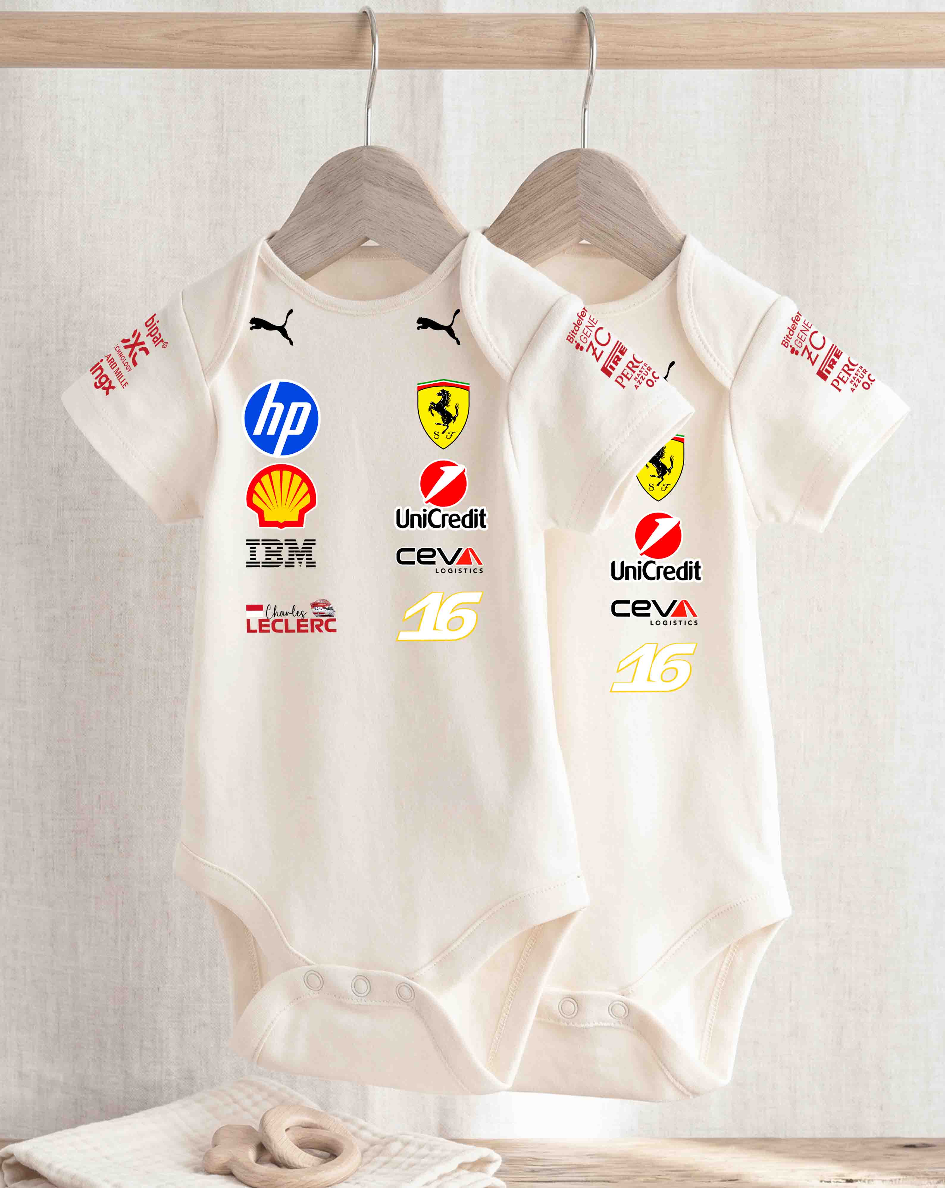 Charles Leclerc Ferrari 2026 Bodysuit  